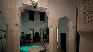 Dining - Family Riad with swimming pool (Marrakech)