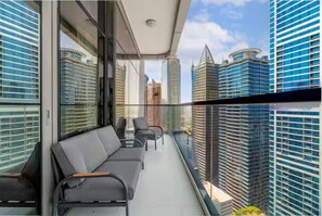 Departamento Confort, vista a la ciudad | Terraza o patio