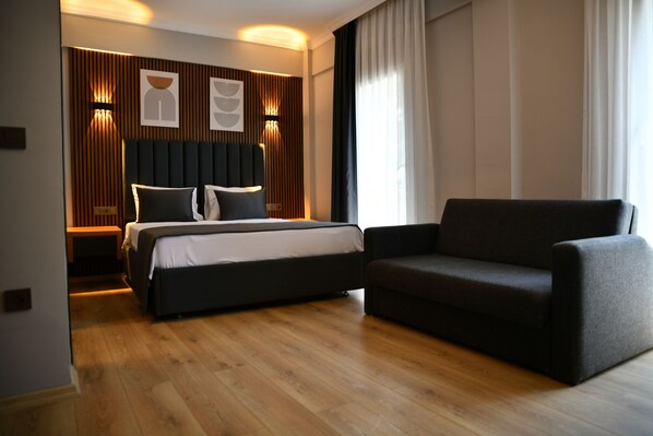 Superior Room | In-room safe, laptop workspace, iron/ironing board, free WiFi - MyElla Marina Hotel  (Bodrum)