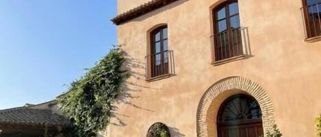 Façade de l’hébergement