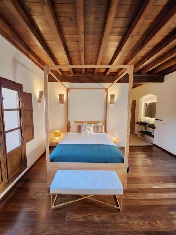 Deluxe suite, uitzicht op tuin | Gratis wifi