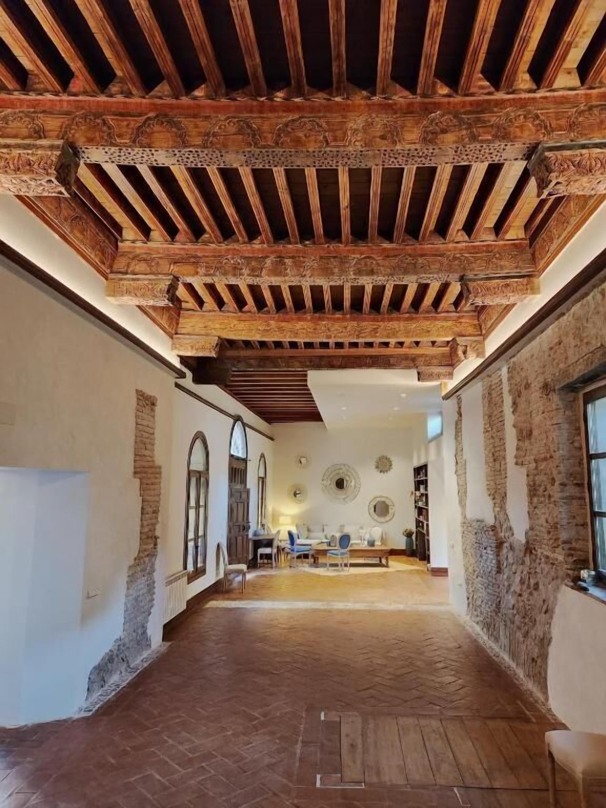 Área de estar no saguão