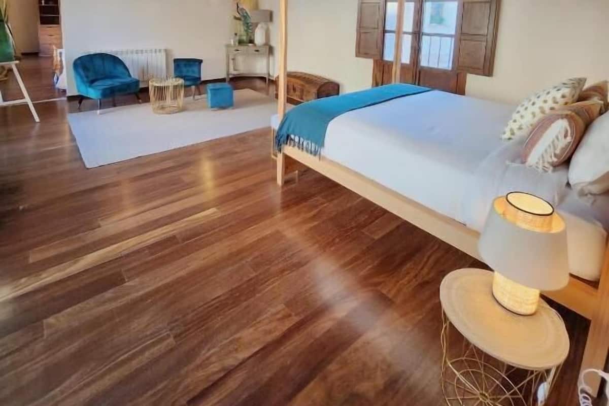 Deluxe suite, uitzicht op tuin | Gratis wifi