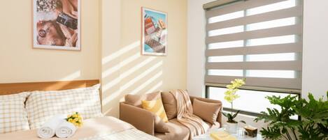 精緻開放式客房 | 露台/庭院