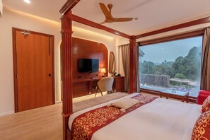 Presidential Room, Pool View | Living area - The Corbett Sapphire (Kaladhungi)