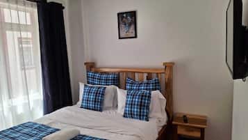 Deluxe-Apartment, Balkon, Stadtblick