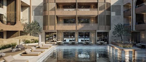 Deluxe Double Room, Private Pool, Pool View | Pool | Seasonal outdoor pool, open 10:00 AM to 8:00 PM, lifeguards on site