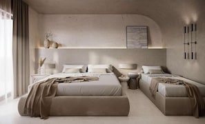 In-room safe, desk, laptop workspace, blackout curtains