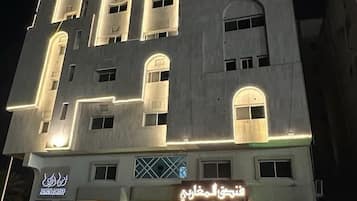 Majoituspaikan julkisivu