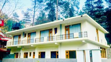 Fassade der Unterkunft