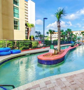 Indoor pool, a heated pool - Beach Colony Oceanfront w/ Indoor & Outdoor Pools (Myrtle Beach)
