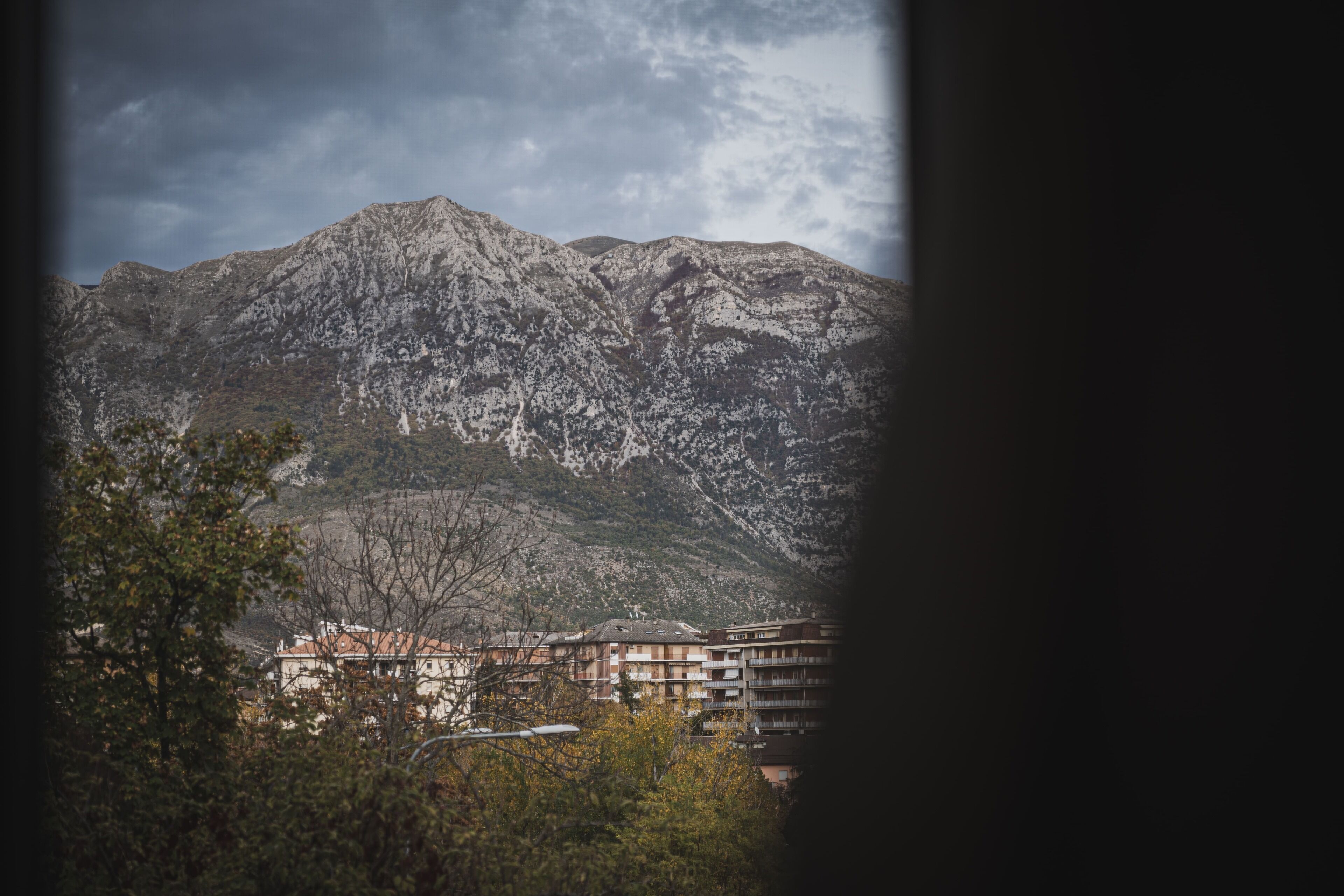 Blick von der Unterkunft