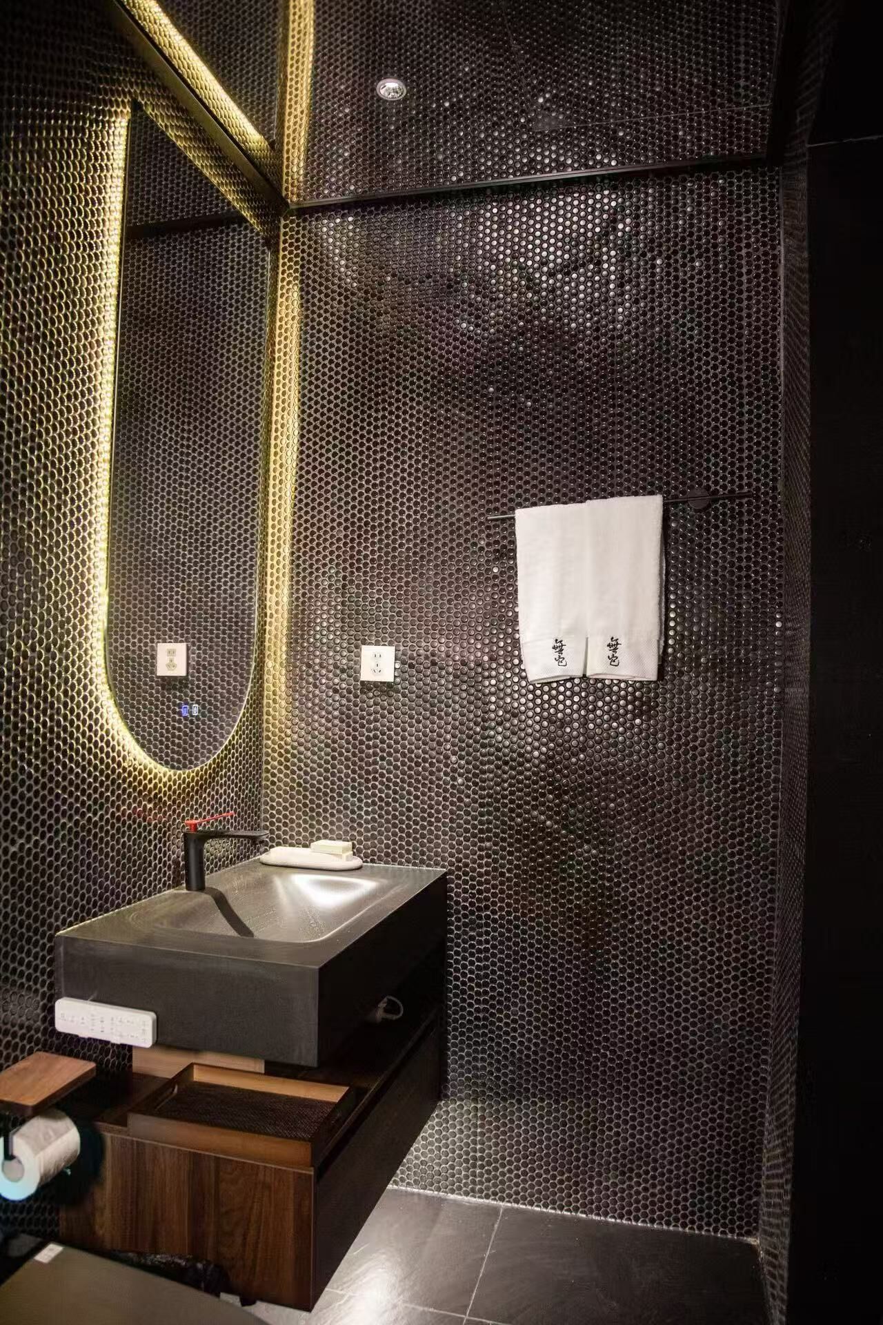 Free toiletries, hair dryer, slippers, towels