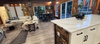 Stunning and private lake front sunrise and sunset views!