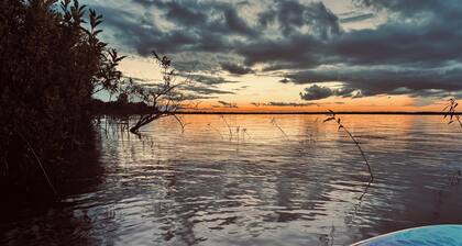 Stunning and private lake front sunrise and sunset views!
