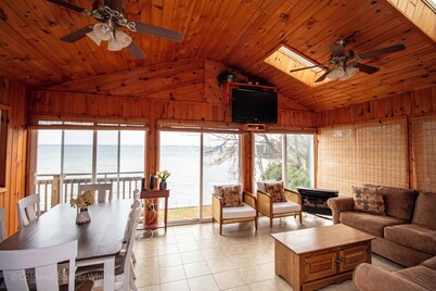 Lake Front Home on beautiful Lake Champlain; Sleeps 20 & great for families
