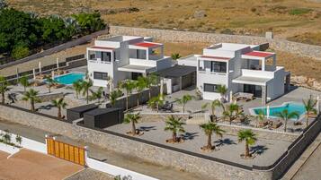 Outdoor wedding area