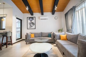 Sala de estar en el lobby