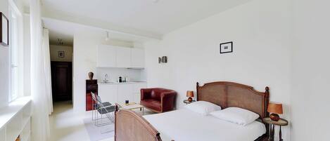 Appartement | 1 chambre, fer et planche à repasser, draps fournis