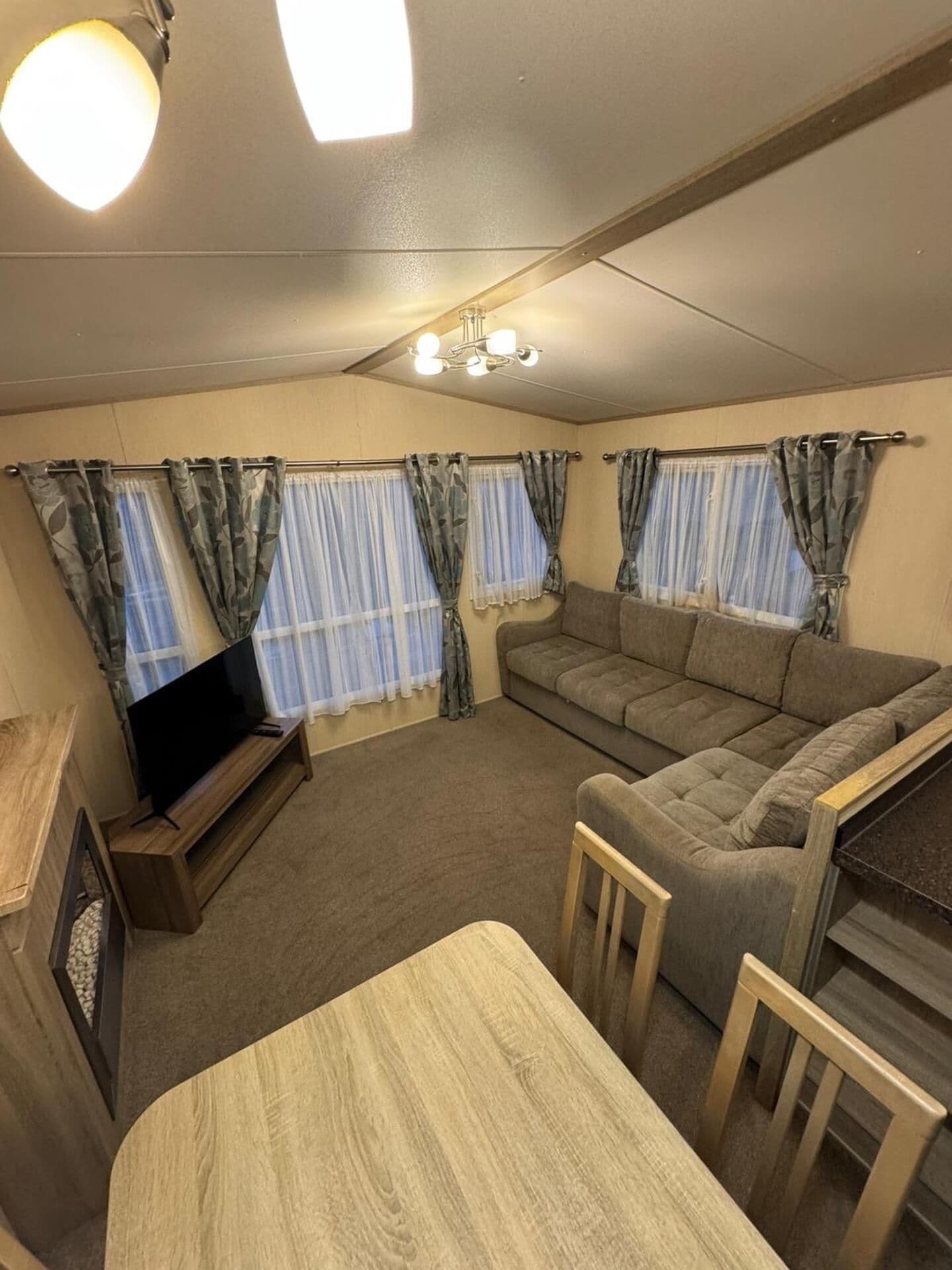 تلفزيون، مدفأة