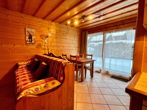 TV - Cozy T2 with garden, pets welcome (Samoëns)