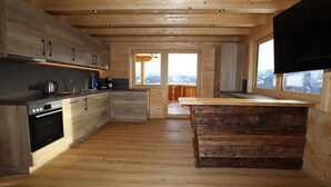 House | Private kitchen - Chalet at 1700m With Panoramic Views (Hippach)