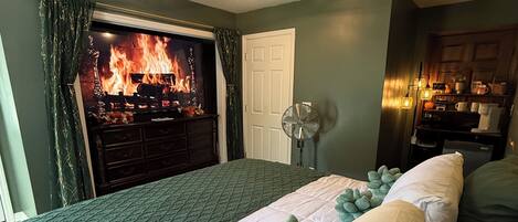 Free WiFi, bed sheets