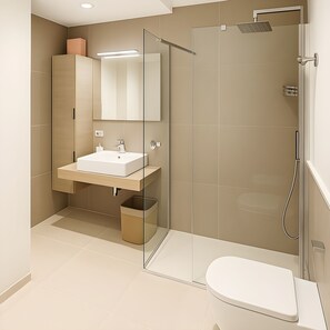 Hair dryer, towels, toilet paper - Brindisi's finest luxury apartment (Brindisi)