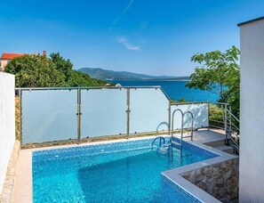 Pool - Pet-friendly Apartment With sea View (Jasenice)