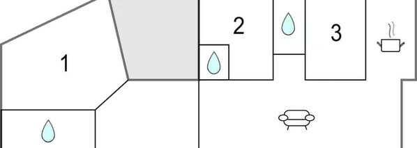 Floor plan - Elegant Villa with Private Pool, BBQ and Modern Amenities (Sicilia)