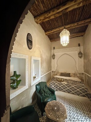 Luxury House, Patio, Courtyard View | Free WiFi - Riad Mint  (Marrakech)