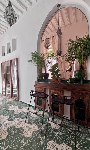 Luxury House, Patio, Courtyard View | Living area - Riad Mint  (Marrakech)