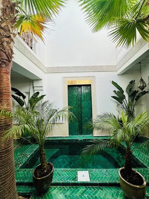 Outdoor pool - Riad Mint  (Marrakech)