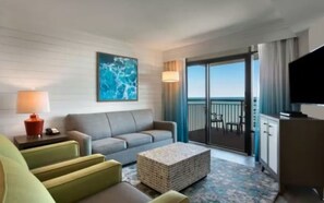Living area - Family Beach Retreat! Lazy River, Multiple Pools and Ocean Views (Myrtle Beach)