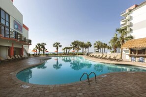 Indoor pool, a heated pool - Inviting Seaside Suite with Partial Views & Beach Access (Myrtle Beach)