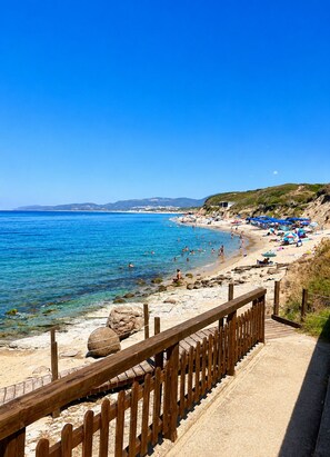 Beach nearby, 2 beach bars - Casa Caterina - Spacious Sea-View Apart (La Ciaccia)