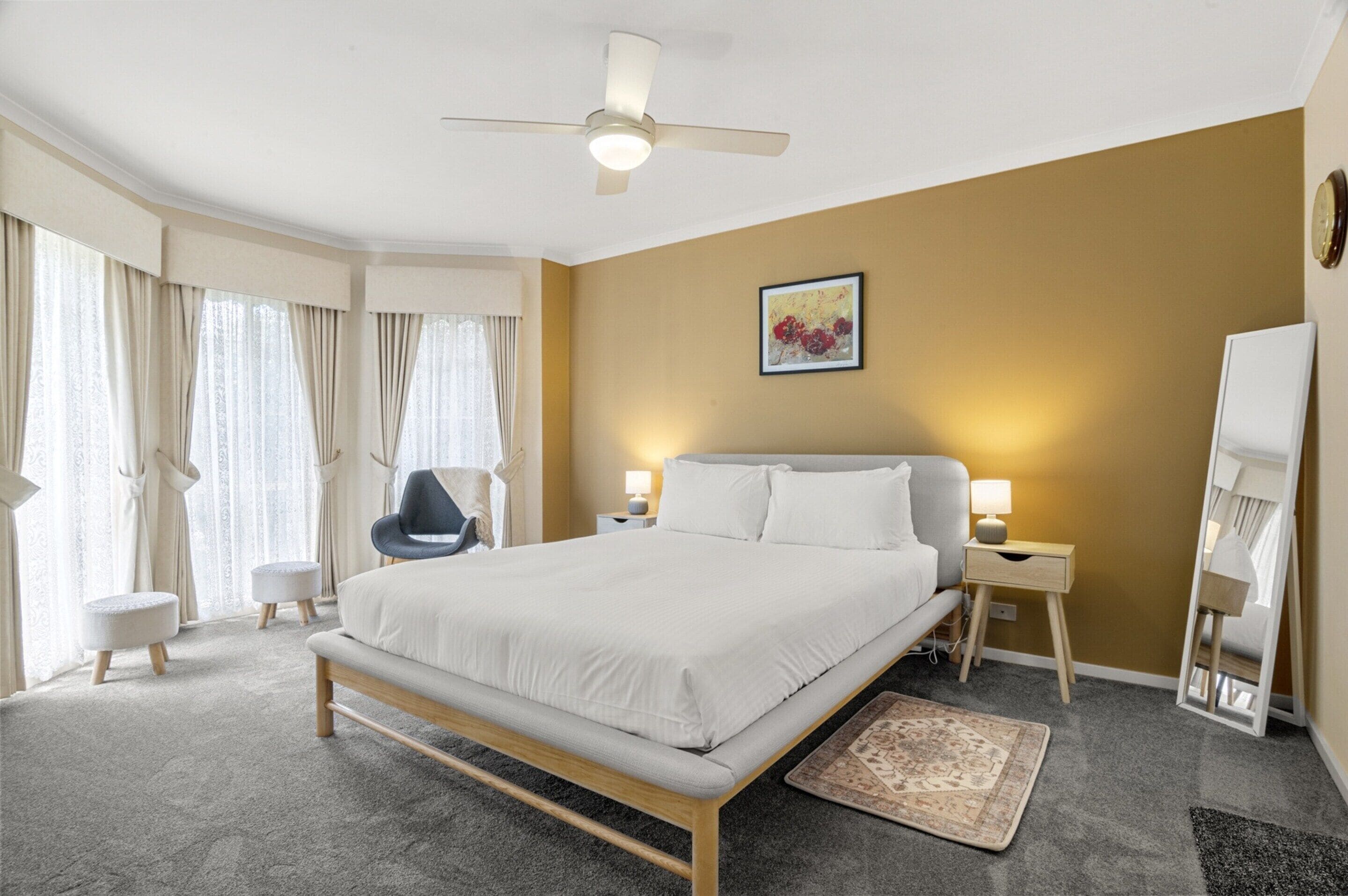 Apartment | 3 bedrooms, laptop workspace, iron/ironing board, bed sheets