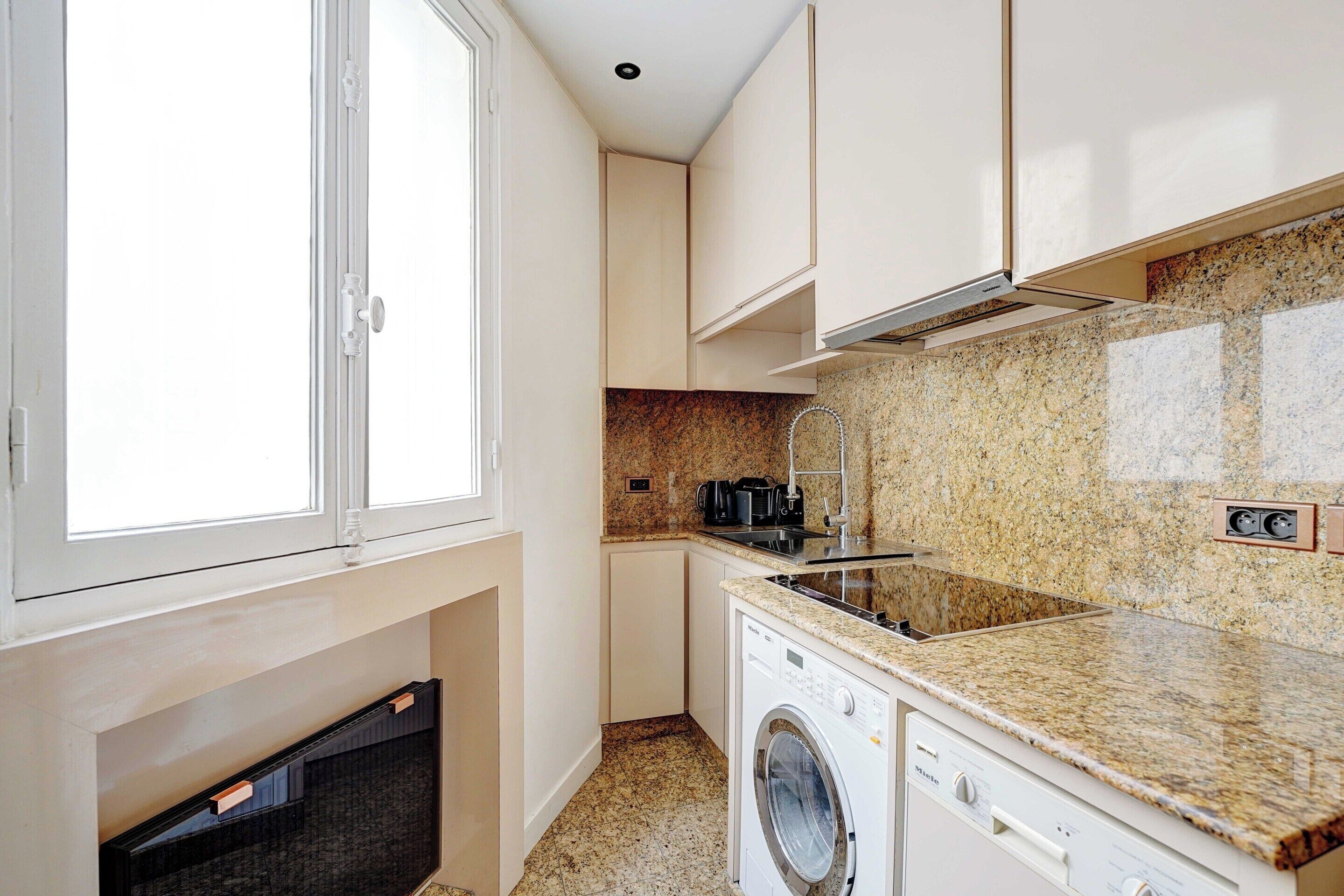 Leilighet | Eget kjøkken | Kjøleskap, mikrobølgeovn, ovn og kokeplater