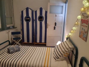 Iron/ironing board, Internet, bed sheets - "Le Sable Fin", 2 bedrooms, 4 people, free secure parking with badge, 8 minutes from the beach. (Le Portel)
