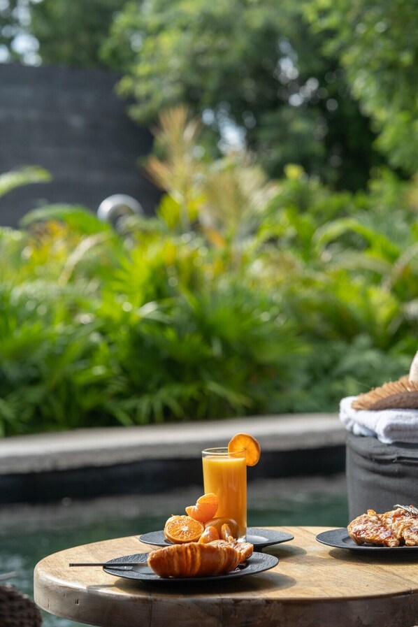 Udendørs spisemuligheder