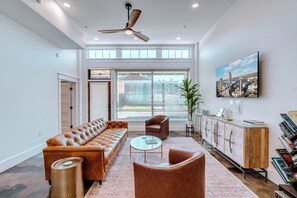 TV - Luxury Downtown Home with Secure Parking (Mobile)