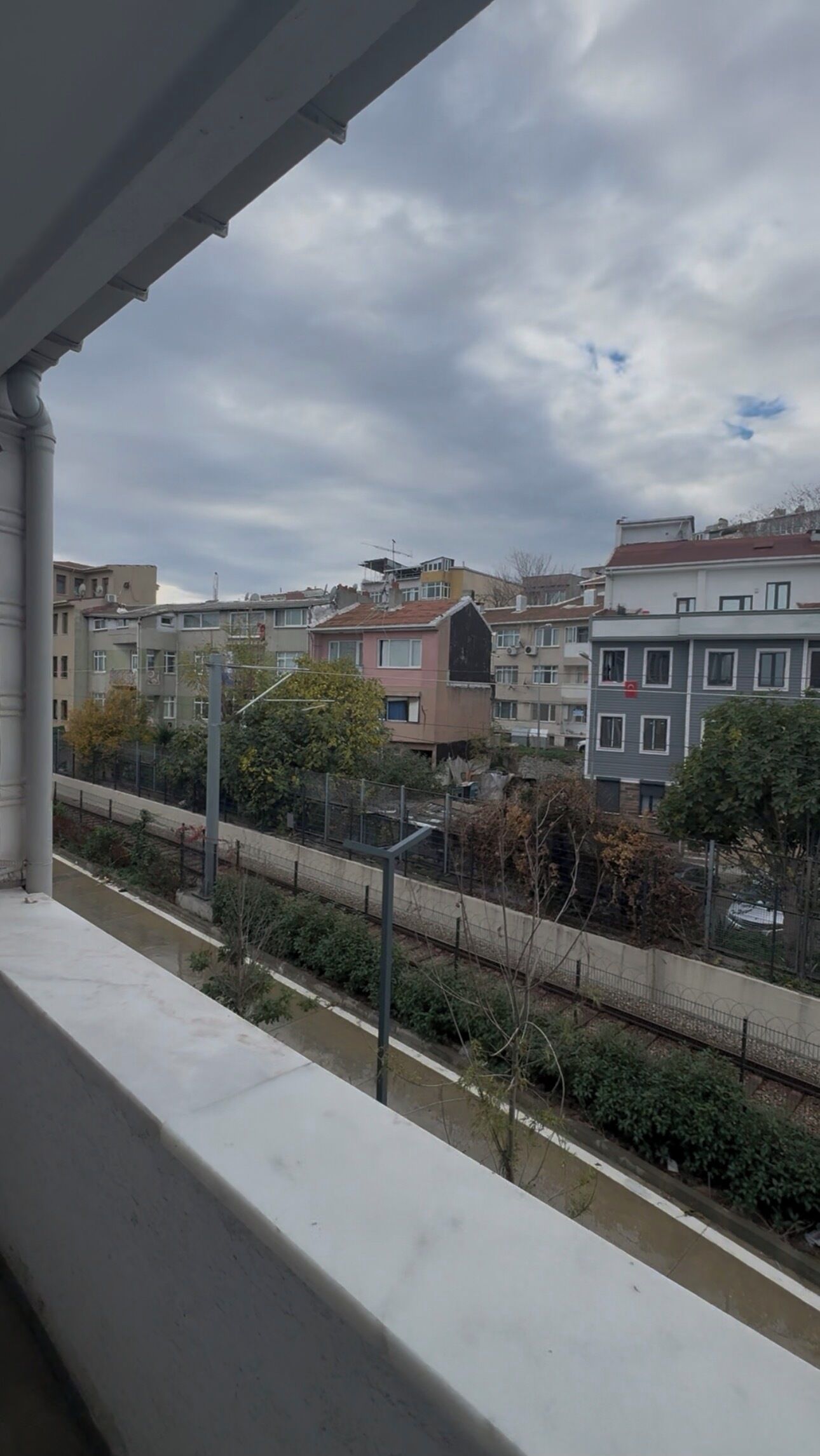 Utsikt fra overnattingsstedet