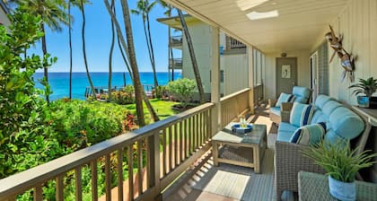 Direct Oceanfront Poipu Palms 101, Pool, Sunsets