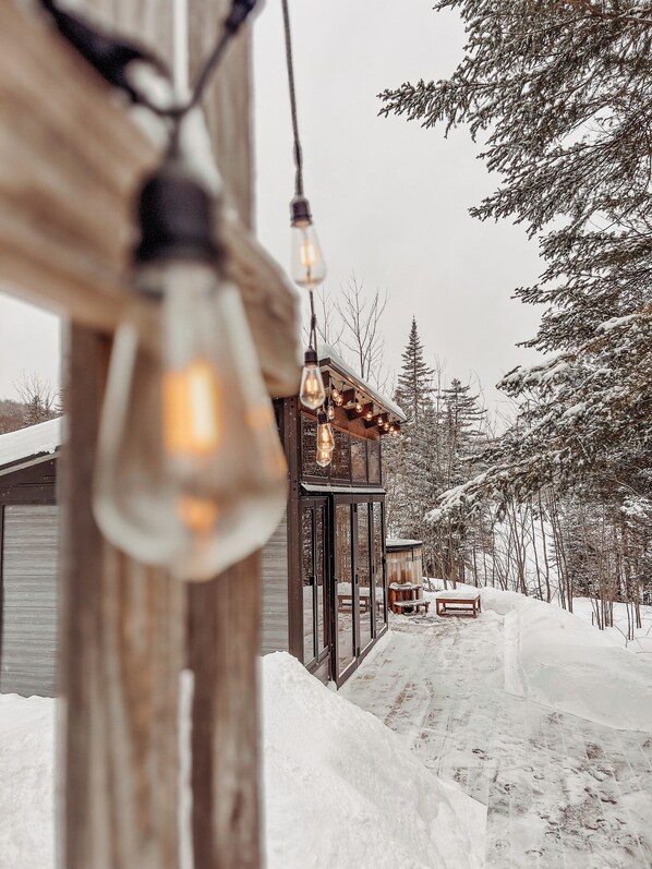 Sauna, mud baths - Escale au Lac (Rivière-à-Pierre)