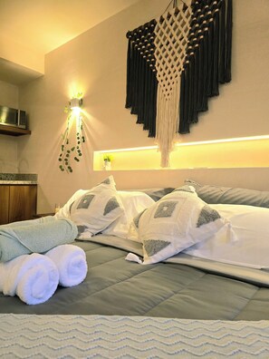 Iron/ironing board, Internet, bed sheets - Penthouse Studio in the Jungle - Relax & Nature (Tulum)