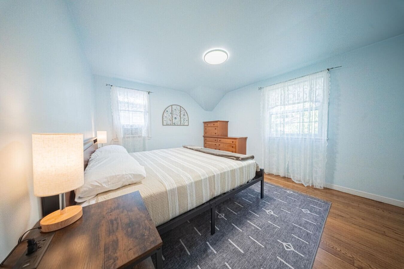 Desk, iron/ironing board, travel crib, WiFi
