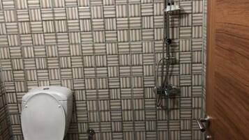 Standard Room, Balcony, Beach View | Bathroom | Free toiletries, hair dryer, towels, soap