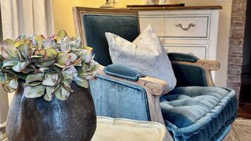 Double Room, Garden View | Memory-foam beds, free minibar items, blackout curtains