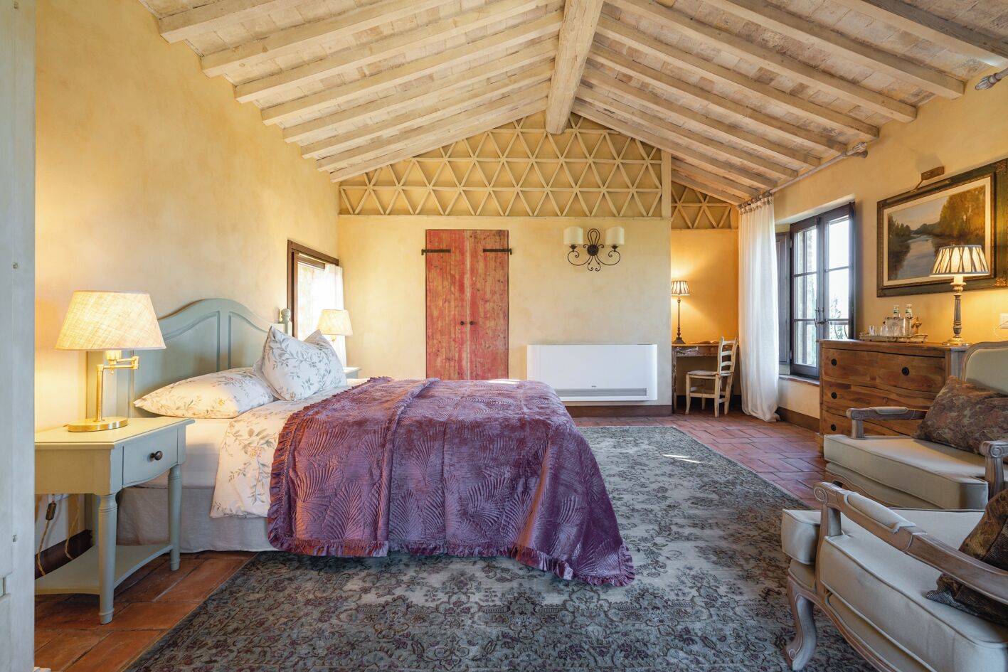 Double Room, Patio, Garden View | Memory foam beds, free minibar items, blackout drapes