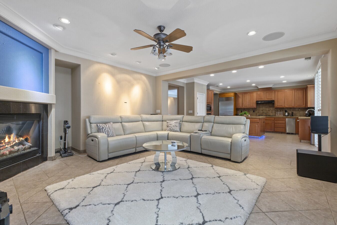 Cozy, inviting, and perfect for gathering after a day of adventure.